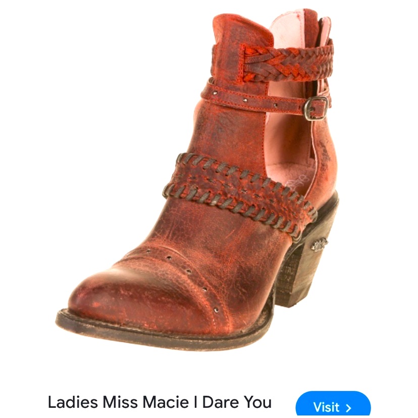 Miss Macie’s Red Booties